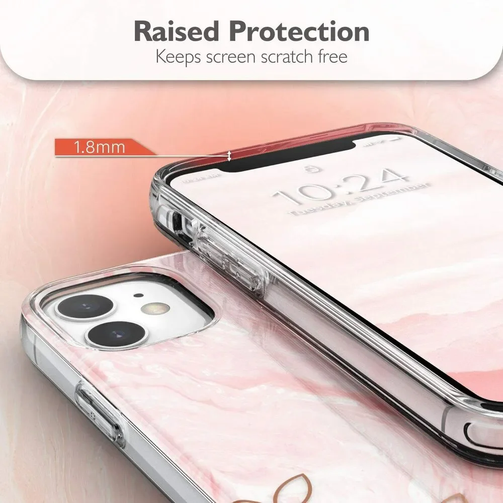 Melange Marble Case Compatible with Apple iPhone 12 Mini (5.4